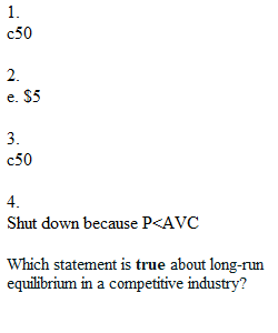 Practice Questions 5